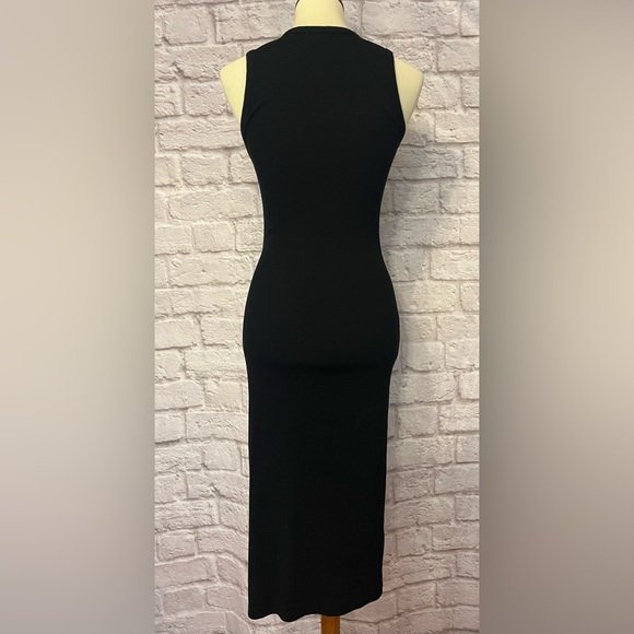 Sundry Ribbed Snap Dress - Picture 5 of 6